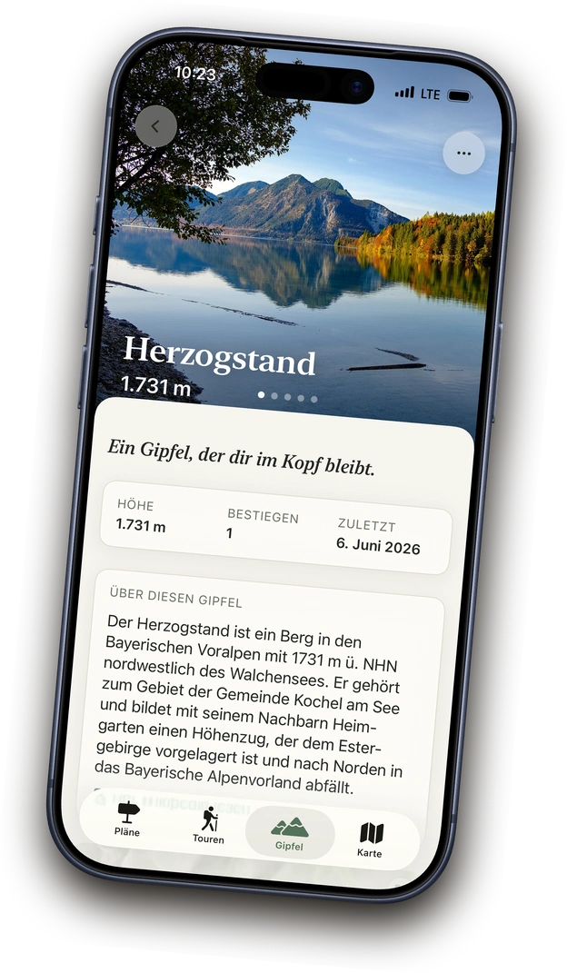 Das Gipfelbuch in Above